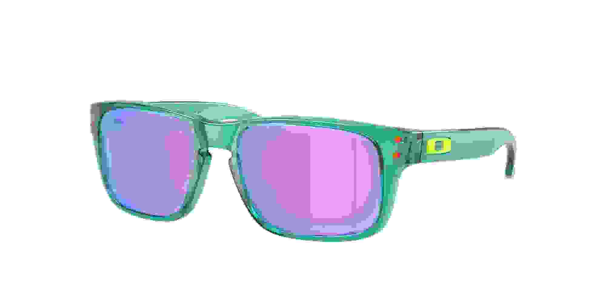 Oakley Holbrook XXS Youth Prizm VIolet Sunglasses - Grey Smoke